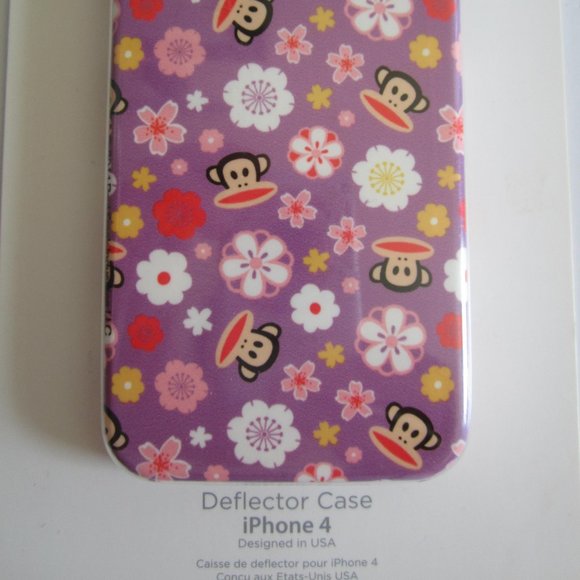Paul Frank Julius Monkey iPhone 4 Deflector Sakura Purple Phone Case - Picture 2 of 4